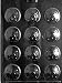B/S SAND DOLLAR Nautical Candy Mold Chocolate