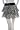 Mustard Seed Zebra Lurex Tiered Layered Sequin Mini Skirt S