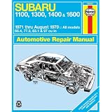 Subaru 1100, 1300, 1400, and 1600, 1971-79 (Haynes Manuals) by Haynes Haynes