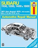 Subaru 1100, 1300, 1400, 1600 Owners Workshop Manual 1971-79