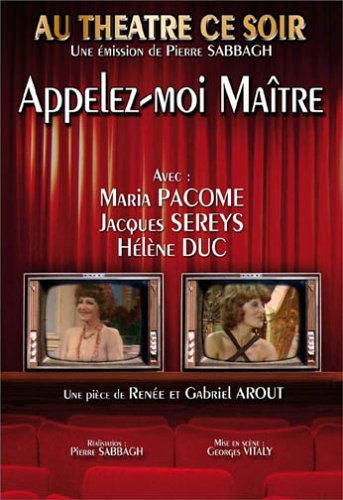 Au th��tre ce soir : Appelez-moi ma�tre dvd, Film dvd Au th��tre ce soir : Appelez-moi ma�tre