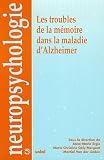 Les troubles de la m�moire dans la maladie d'Alzheimer