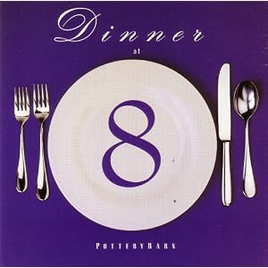 Pottery Barn - Dinner at Eight by Ella Fitzgerald, Nat King Cole, Nancy Wilson, Madeleine Peyroux, and Chet Baker (Audio CD - 1997)