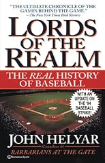 Lords of the Realm: The Real History of Baseball (ISBN: 0679411976)
