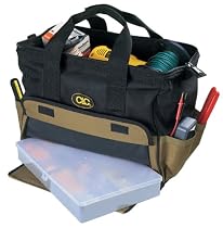 Custom LeatherCraft 1139 14 Pocket Large Traytote Bag