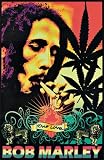 Bob Marley One Love Reggae Blacklight Poster New 1872 Blacklight Poster Print, 22x34