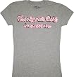Dirty Dancing juniors shirt tee Nobody Puts Baby in a Corner Distressed Gray