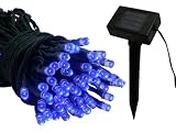 50 LED Solar Light Strands (Blue) Case Pack 24