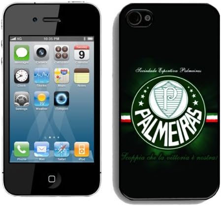 Palmeiras iPhone 4s Case, Football Phone Accessory for Fanatics Sport Fan, Dirtproof Shockproof iPhone 4s Rugged Cover
