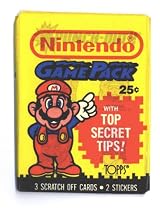 1989 Topps Nintendo Game Pack