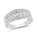 14k White Gold Diamond Ring (1.00 cttw H-I Color, I1-I2 Clarity), Size 6