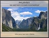 Ahwahnee 13x19 Yosemite Valley Picture Photo Photograph Original Print