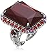 Sorrelli Luxurious Emerald-Cut Cocktail Ring