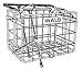 Wald 582 Rear Folding Basket 12.75 x 7.25 x 8.5" Silver.111400