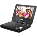Coby TFDVD7008 7-Inch Portable DVD/CD/MP3 Player, Black