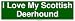 I Love My Scottish Deerhound Bumper Sticker