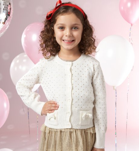 Autograph Knitted Spot Cardigan with Cashmere