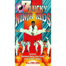 7 Lucky Ninja Kids [VHS]