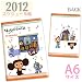 チェブラーシカ A6手帳 2012年スケジュール帳(ホワイト)
