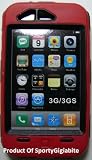 KingCase iPhone 3G & 3GS * Warrior Case * (Red & White) 8GB, 16GB, 32GB - The ULTIMATE Protector