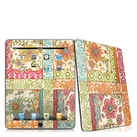 Franklin Covey Decal Skin for Apple iPad by Decal Girl - Ikat Floral by 