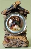 8 Musical Religious Nativity Scene Christmas Snow Globe Glitterdome