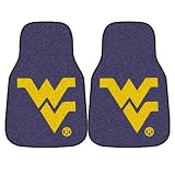 Fanmats West Virginia University Car Mats #5511