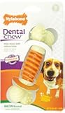 Nylabone Dental Chew Medium Bacon flavored Pro Action Bone Dog Chew Toy