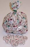 Scott's Cakes Yogurt Pretzels with Christmas Color Non-Pareils 1 Pound Snowman Bag