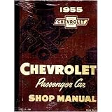 1955 CHEVROLET BEL AIRE Shop Service Manual Book by Chevrolet