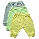Luvable Friends 3-Pack Pants, Green 0-3 Months