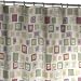 Maytex Geo Sparkle Fabric Shower Curtain, Multi