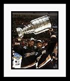 Scott Neidermayer and Rob Neidermayer Anaheim Ducks NHL 2007 Stanley Cup Champions Overhead Frame