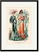 Black Framed/Matted Print 17x23, Pretty Summer Gowns