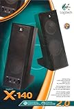 Logitech X 140 - PC multimedia speakers - 5 Watt (total) - black
