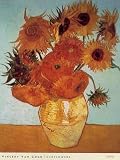 Vincent Van Gogh (Vase with Twelve Sunflowers) Art Poster Print - 24