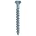 Wej-It Stalgard Coated Carbon Steel Flat Head Concrete Screw, USA Made, #3 Phillips Drive, 1/4" Diameter, 4" Length, Pack of (100)