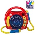Kinder CD-PLayer mit zwei Mikrofonen - Mit LED-Anzeige und Lautst�rkeregler