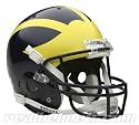 MICHIGAN WOLVERINES Schutt Full Size Replica Football Helmet