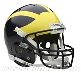 MICHIGAN WOLVERINES Schutt Full Size Replica Football Helmet