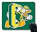 NCAA Oregon Ducks on Green Rectangle Mouse Pad by eeMuse