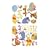 Winnie the Pooh Stikarounds 46 nursery wall stickers