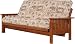 Mission Futon Frame with Mattress &amp; Cover