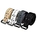 Ayliss Fully Adjustable Canvas Thicken Belt D-ring Buckle Casual Waistband 4colors