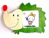 Enlarge toy image: New Wooden Hedgehog photo frame or picture frame -  preschool activity for young kids