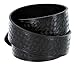 Men's Basketweave 1.75 Inch Wide Genuine One Piece Leather Utility Uniform Work Belt