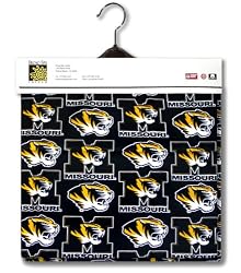 Mizzou University of Missouri Logo Tigers Fabric 2yds 54 in Wide 100% COTTON Sewing Material For Quilt Apparel or Projects 100% COTTON Sewing Material For Quilt Apparel or Projects- Top Rated Quality 22% more FABRIC than 44 in width