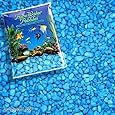 Pure Water Pebbles Aquarium Gravel, 25-Pound, Neon Blue