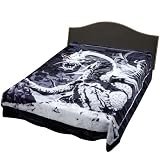 Black Dragon Queen Size Blanket