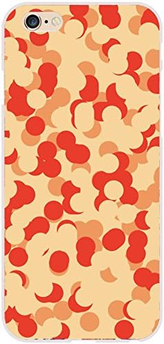 Aeonn iPhone 6 (4.7 inch) Case Clear Lichee Pattern Embossed Matt Surface Case Factory Eco Friendly Packaging [Anti-Slip Feature] [Perfect Slim Fit] Plastic Case for iPhone 6 - (mixed red dots)